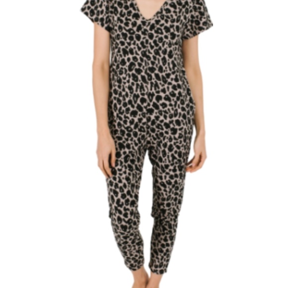 Smash + Tess Sunday Romper in Lexi Leopard - Picture 3 of 3